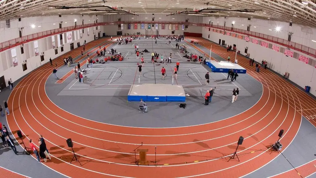 North Central College Residence Hall/Recreation Center Indoor Track